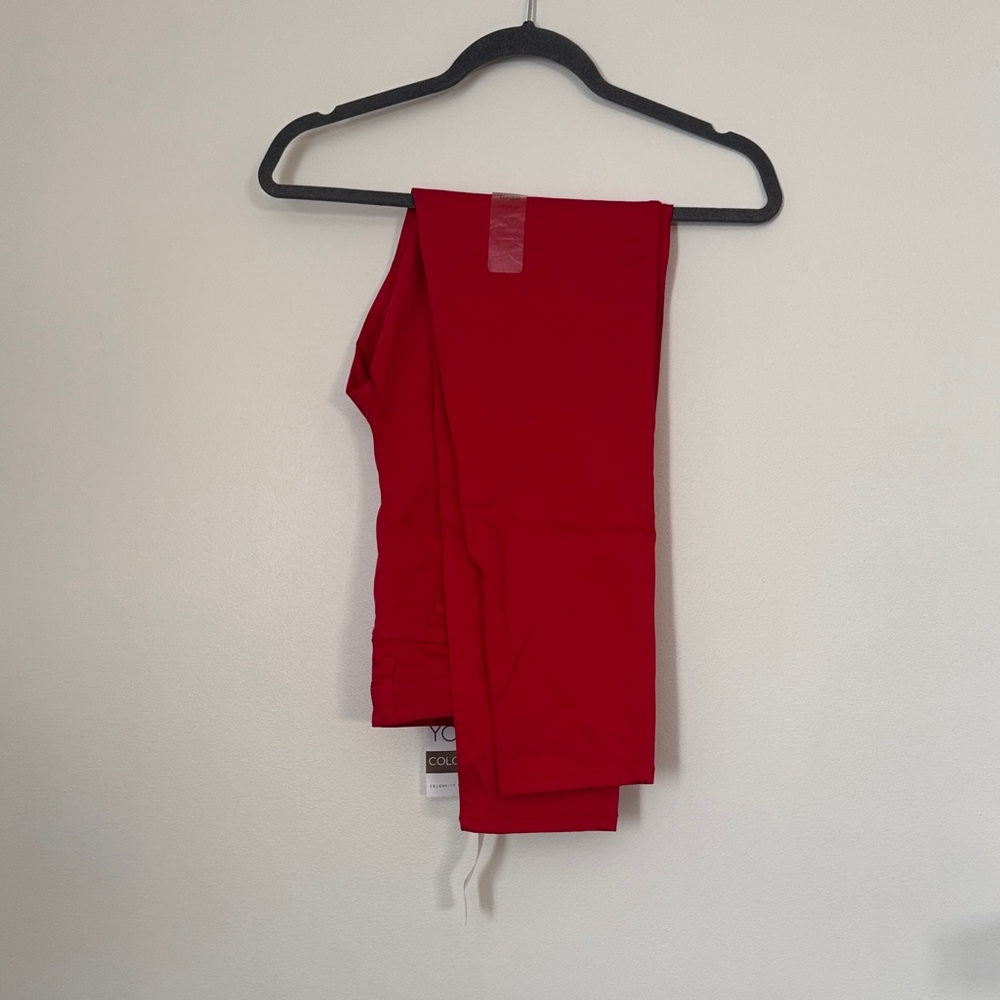 Vibrant Red Pants NWT
